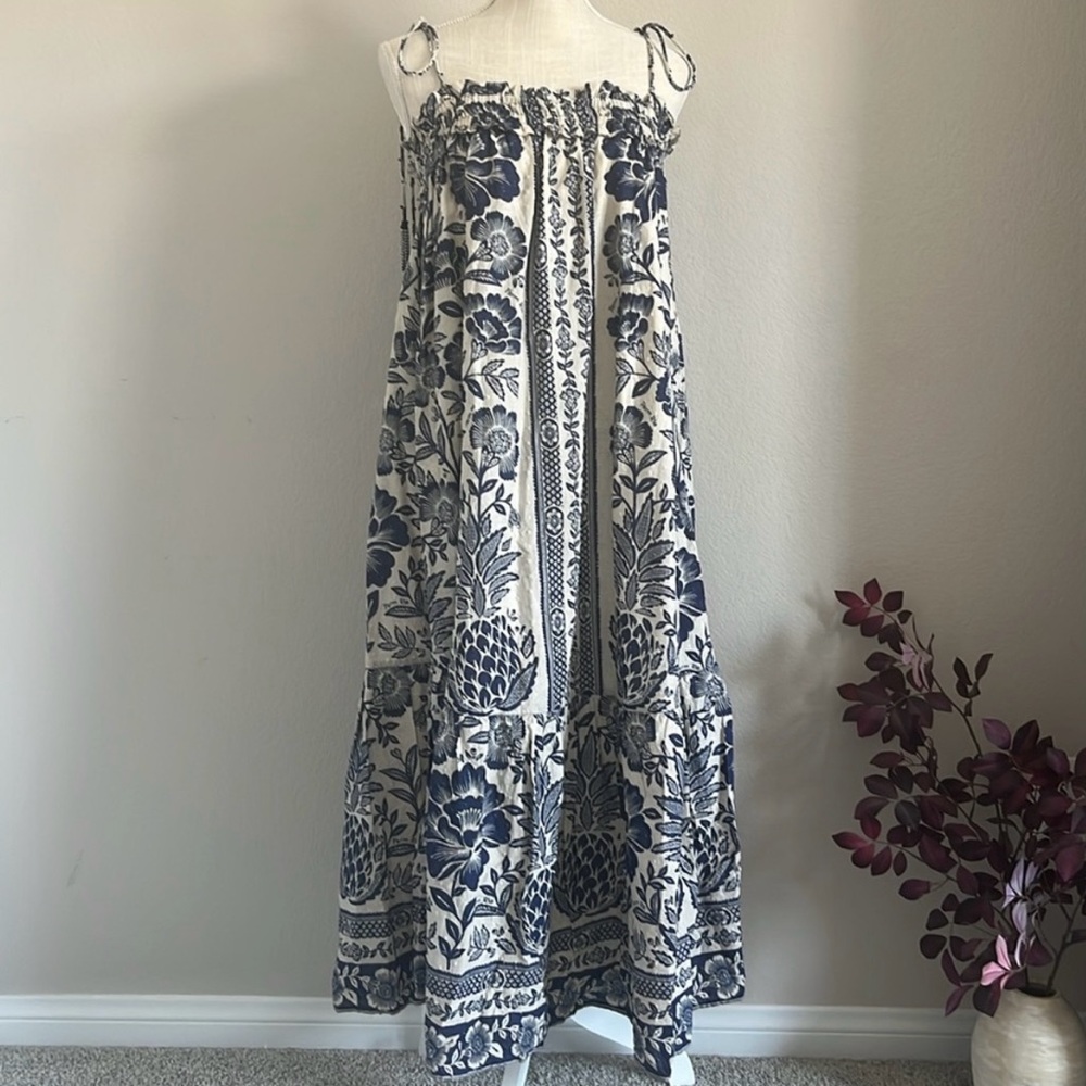 FARM Rio Pineapple Garden Maxi Dress